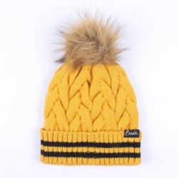 Gorro tricot pompom harry potter hufflepuff - CI-2200009660 - Cerdá - HARRY POTTER