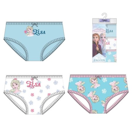 Pack 3 braguitas single jersey  frozen - CI-2900003314 - Cerdá - FROZEN