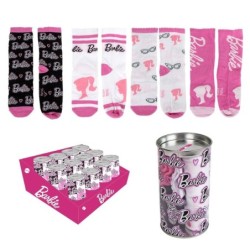 Pack 4 calcetines  barbie -...