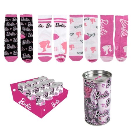 Pack 4 calcetines  barbie - CI-2900002309 - Cerdá - BARBIE
