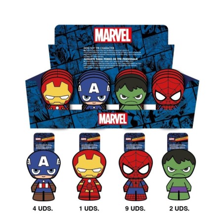 Juguete para perro tpe marvel - CI-2800001927 - Cerdá - MARVEL
