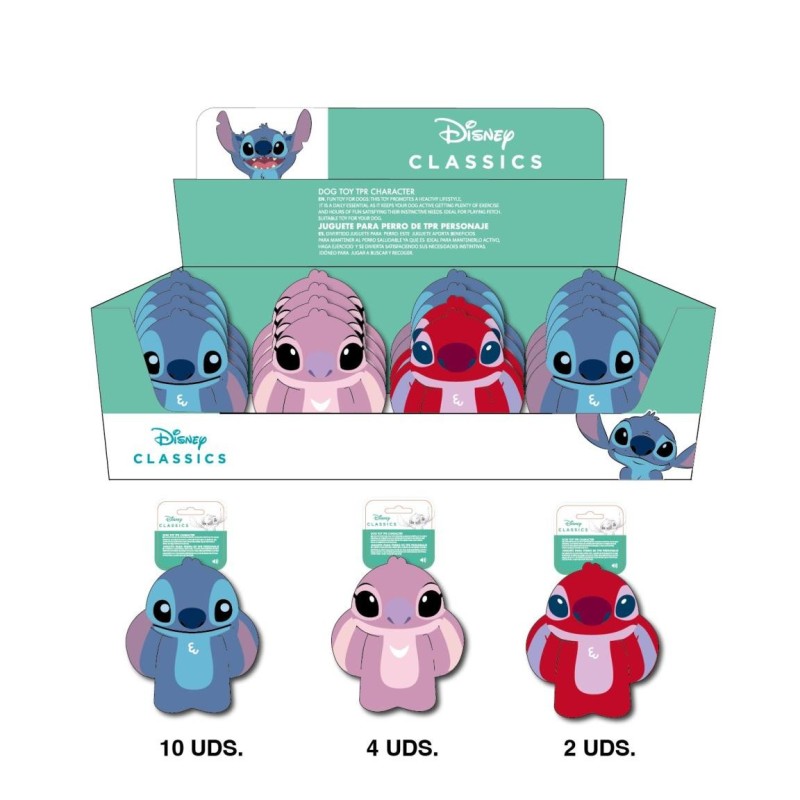 Juguete para perro tpe stitch - CI-2800001928 - Cerdá - STITCH