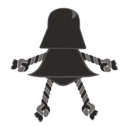 Juguete para perro cuerda star wars darth vader - CI-2800000459 - Cerdá - STAR WARS