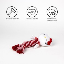 Mordedor para perro cuerda hello kitty - CI-2800001811 - Cerdá - HELLO KITTY