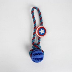 Juguete para perro cuerda avengers capitan america - CI-2800000714 - Cerdá - AVENGERS