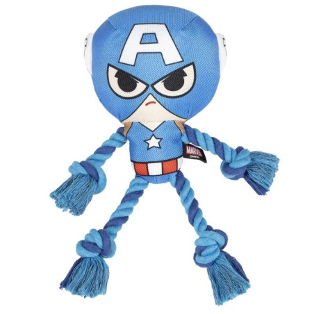 Juguete para perro cuerda avengers capitan america - CI-2800000488 - Cerdá - AVENGERS