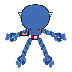 Juguete para perro cuerda avengers capitan america - CI-2800000488 - Cerdá - AVENGERS