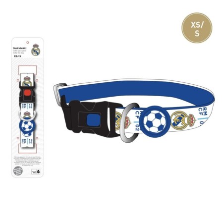 Collar para perros xs/s real madrid - CI-2800001871 - Cerdá - REAL MADRID