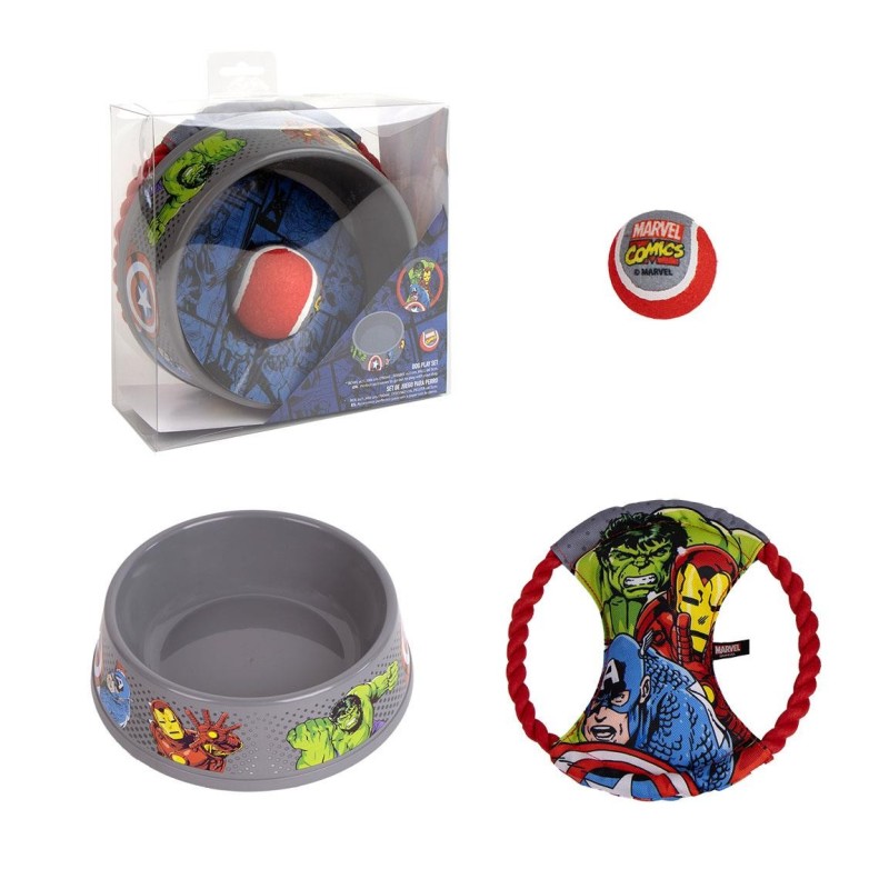 Set para mascotas juguete marvel - CI-2800001572 - Cerdá - MARVEL