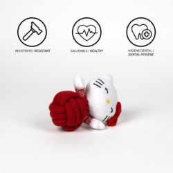 Juguete para perro cuerda hello kitty - CI-2800001808 - Cerdá - HELLO KITTY