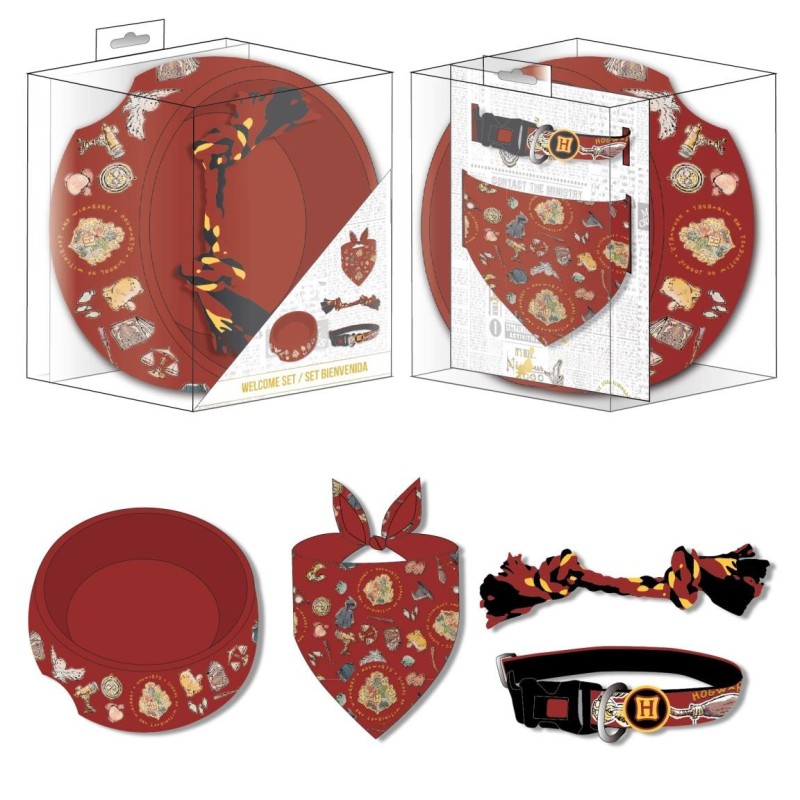 Set para mascotas bienvenida harry potter - CI-2800001632 - Cerdá - HARRY POTTER