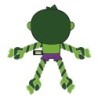 Juguete para perro cuerda avengers hulk - CI-2800000489 - Cerdá - AVENGERS