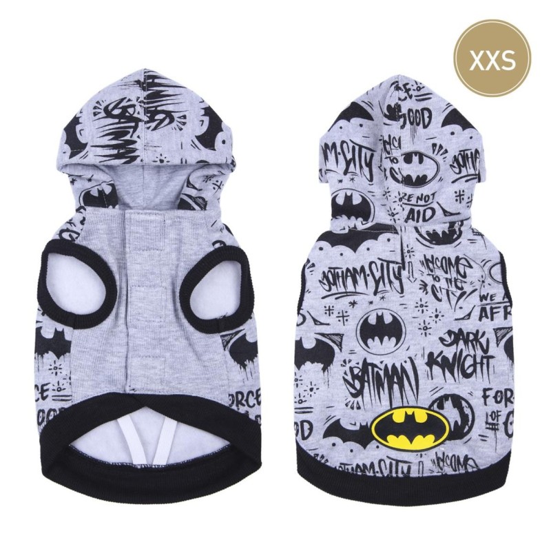 Sudadera para perro xxs cotton brushed batman - CI-2800000131 - Cerdá - BATMAN