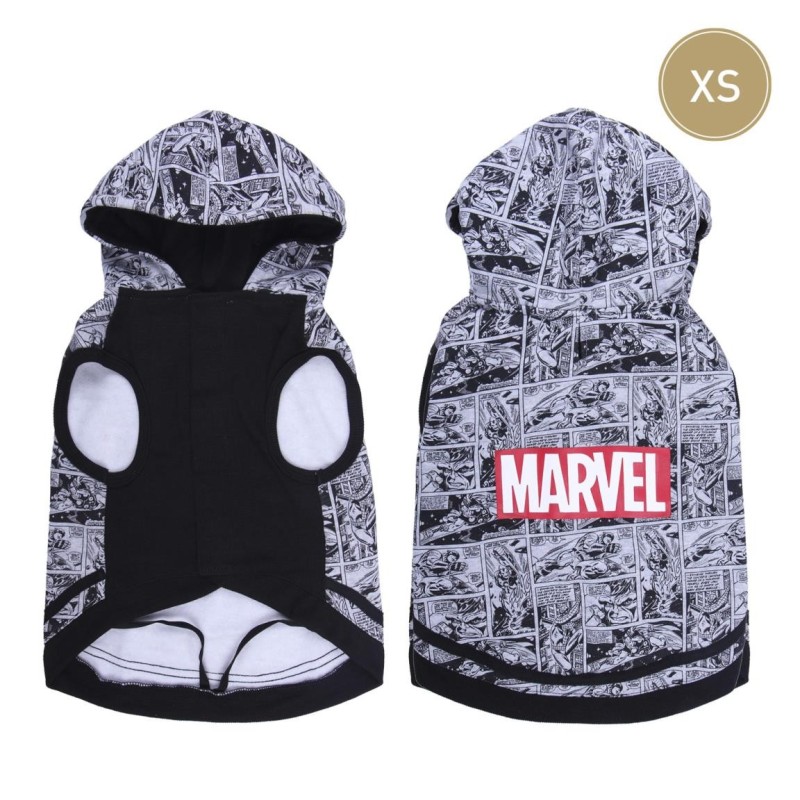 Sudadera para perro xs cotton brushed marvel - CI-2800000144 - Cerdá - MARVEL