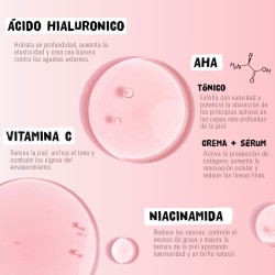 Set tratamiento facial Glow up Sandía: Tónico+Crema+Serum-CTFC-25750100-The Fruit Company