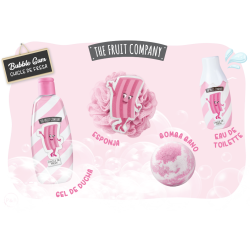 Set regalo Candy Chicle de fresa (colonia + gel de ducha + bomba de baño+esponja)-CTFC-25640013-The Fruit Company