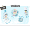 Set regalo Candy Nube de colores (colonia + gel de ducha + bomba de baño+esponja)-CTFC-25640215-The Fruit Company
