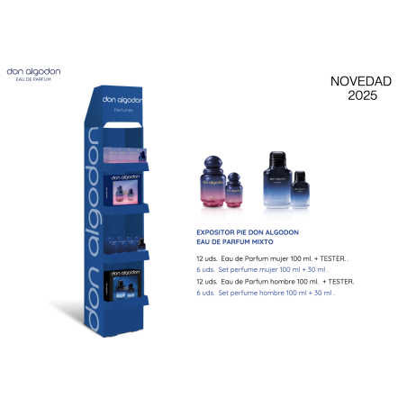 Expositor pie EDP mixto don algodón-DA-28783001-Don Algodón