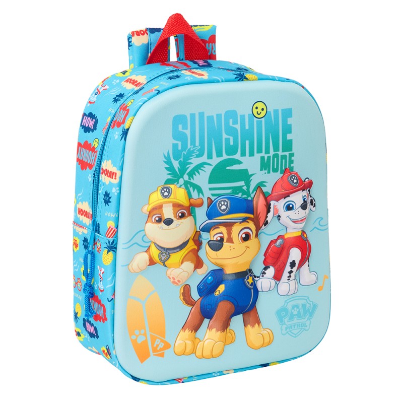Mochila guardería 3d Paw Patrol-622571011-Safta