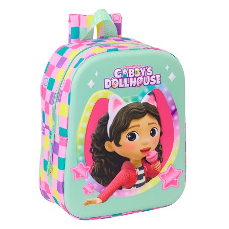 Mochila guardería 3d Gabby's Dollhouse-622573011-Safta