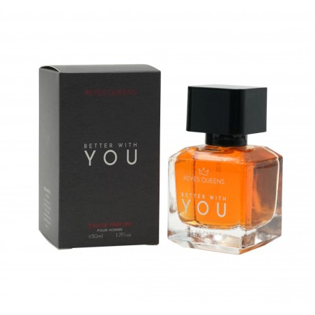Better with YOU 50 ml agua de perfume masculino-RQ-RF022P-Reyes Queens