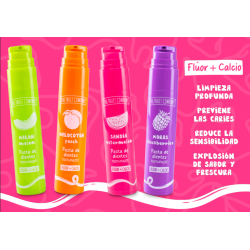 Pasta dental Sandía Fluor+Calcio 60g-CTFC-10840106-The Fruit Company