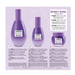 Set tratamiento facial Bouncy skin Arándanos colágeno: Tónico+Crema+Serum-CTFC-25310053-The Fruit Company