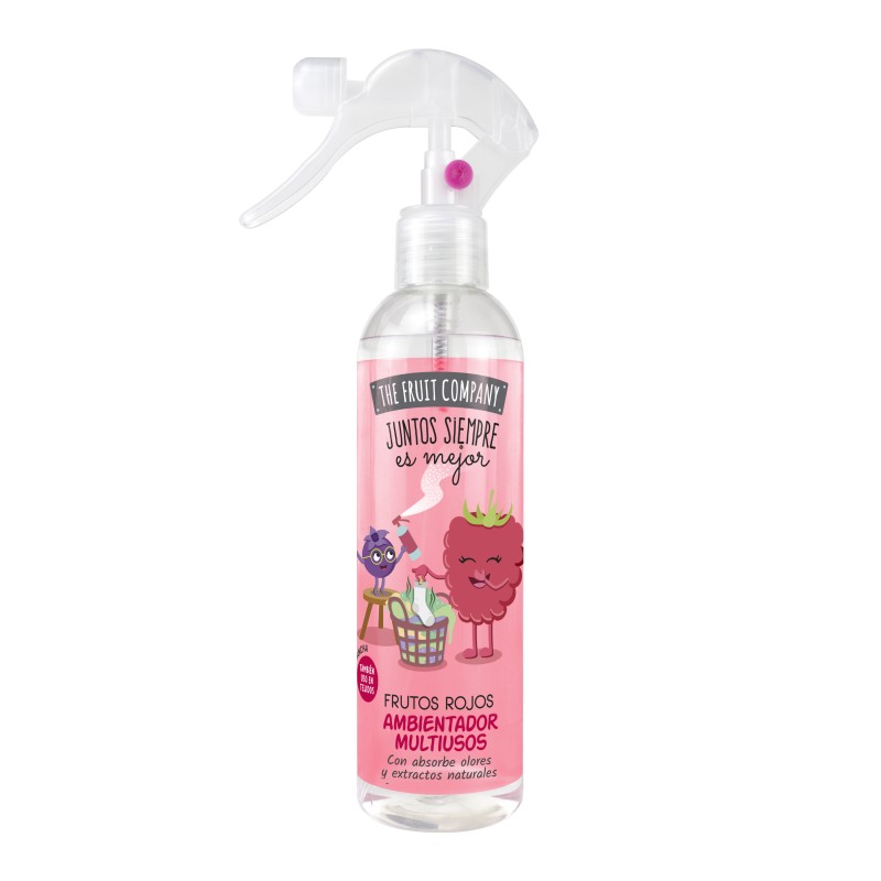 Ambientador multiusos en spray hogar frutos rojos 250ml the fruit company-TFC-10570017-The Fruit Company