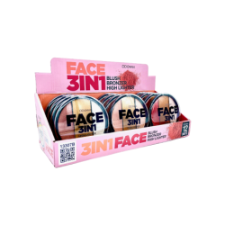 Blush+bronzer+highlighter ( 3 in 1 )-DD-13307B-ddonna