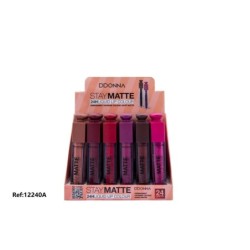 Lip gloss beauty matte fijo...