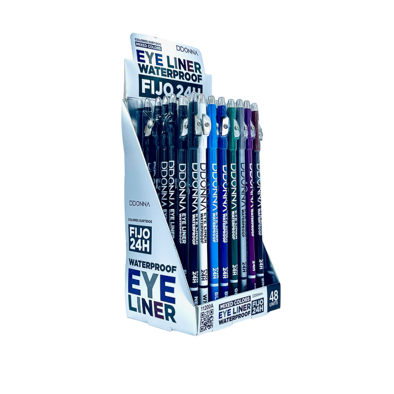 Perfilador de ojos waterproof surtido-DD-11200A-ddonna
