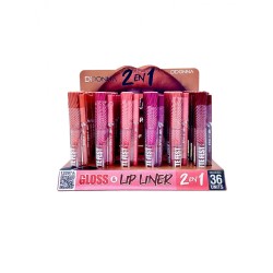 Kit lápiz Lip y labial líquido Liquid Matte-DD-12297A-ddonna