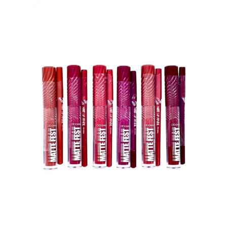 Kit lápiz Lip y labial líquido Liquid Matte-DD-12297A-ddonna