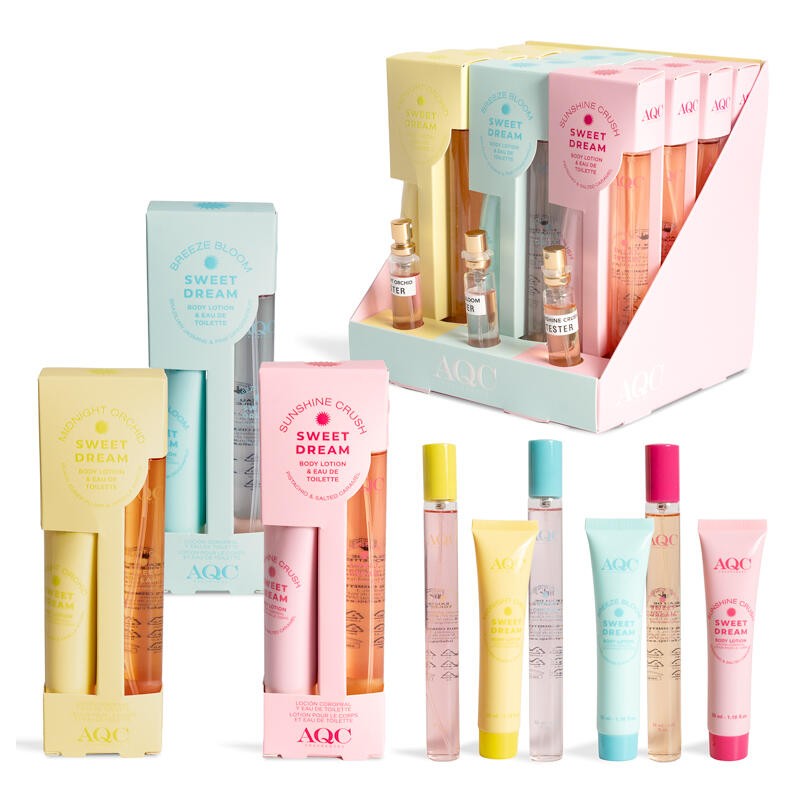 Pack 2 piezas colonia y loción corporal-AQC-99040-AQC Fragances