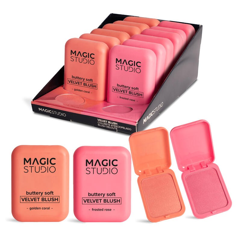Colorete en polvo Velvet Blush-MS-90319-MAGIC STUDIO