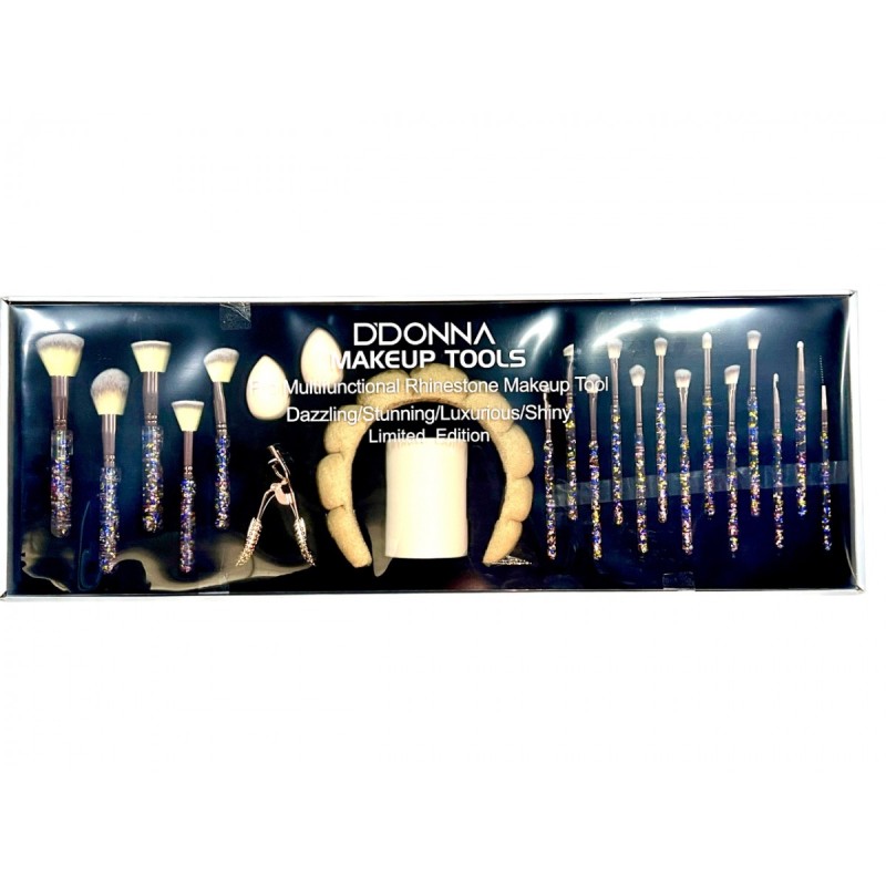 copy of Set maquillaje profesional completo MakeUp Tools Bronce Glitter-DD-021012C-ddonna