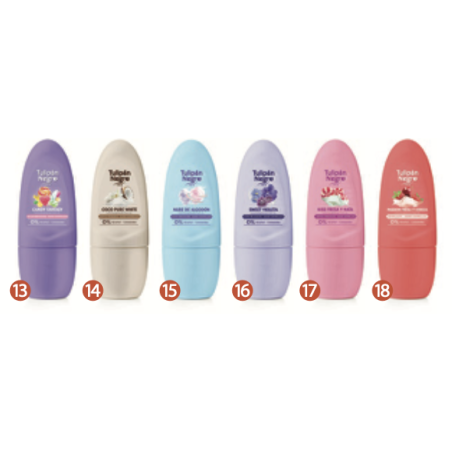 Mix deo roll on gourmand tulipan negro 50 ml  aromas variados-TN-942111-Mix-tulipan negro