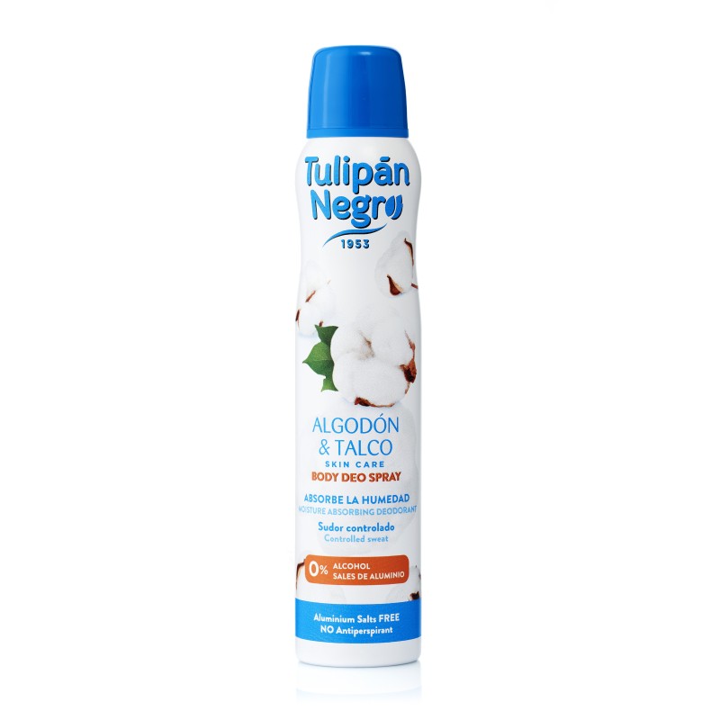 Deo spray tulipan negro algodón y talco 200 ml-TN-31240204-tulipan negro