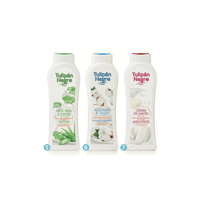 Mix gel baño y ducha tulipan negro skin care 650 ml-TN-933111-Mix-tulipan negro