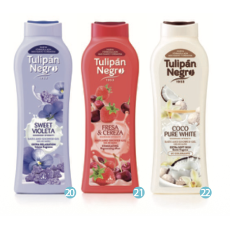 Mix gel baño y ducha tulipan negro gourmand 650 ml-TN-932111-Mix-tulipan negro