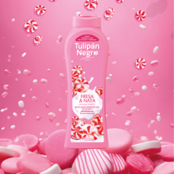 Gel tulipan negro gourmand fresa y nata 650 ml-TN-93170004-tulipan negro