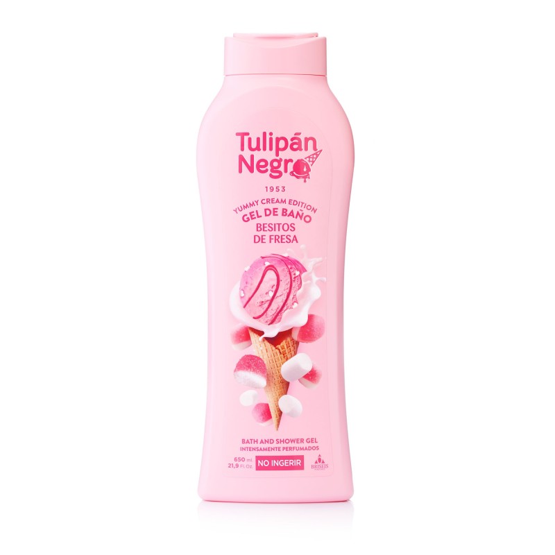 Gel tulipan negro yummy cream besitos de fresas 650ml-TN-94400003-tulipan negro