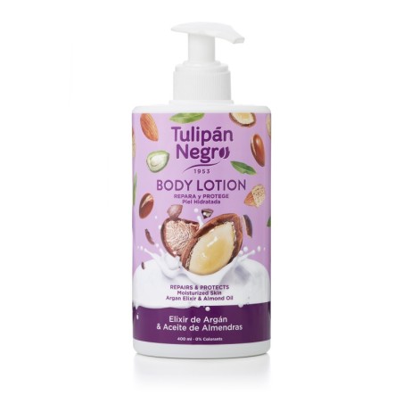 Body lotion tulipan negro aceite de argán y almendras 400 ml tapa-TN-36250000-tulipan negro