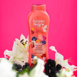 Mix gel baño y ducha tulipan negro  gama floral  650 ml-TN-9458111-MIX-tulipan negro