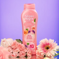 Mix gel baño y ducha tulipan negro  gama floral  650 ml-TN-9458111-MIX-tulipan negro