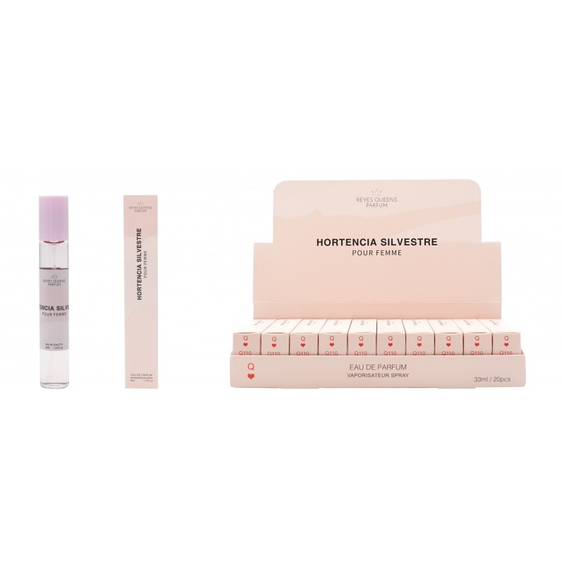 Hortencia Silvestre agua de colonia mujer 33 ml-RQ-Q110P-Reyes Queens