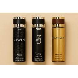 Bruma Perfumada Árabe RAAH-MAIN Amber Oud 250 ml -X1060-5