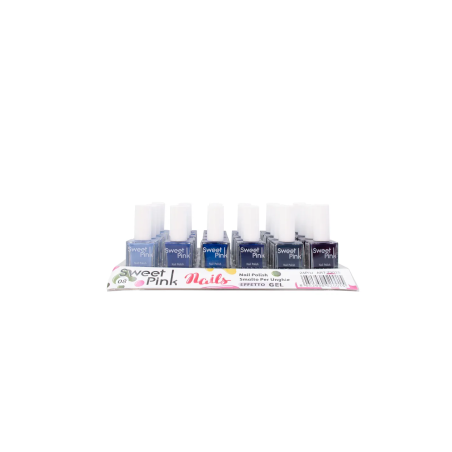 Pack 24 Esmaltes de Uñas Efecto Gel (Colores Variados) Sweet Pink N8-Z2025-8