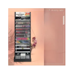 Expositor de pie metálico...