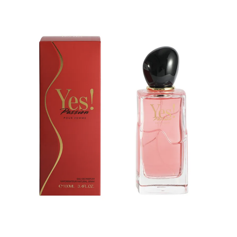 Agua de perfume con vaporizador para mujer YES! Passion red 100 ml X2005-37-2